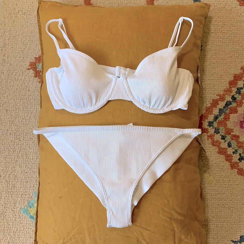 White Roxy Bikini “mind of freedom mini”